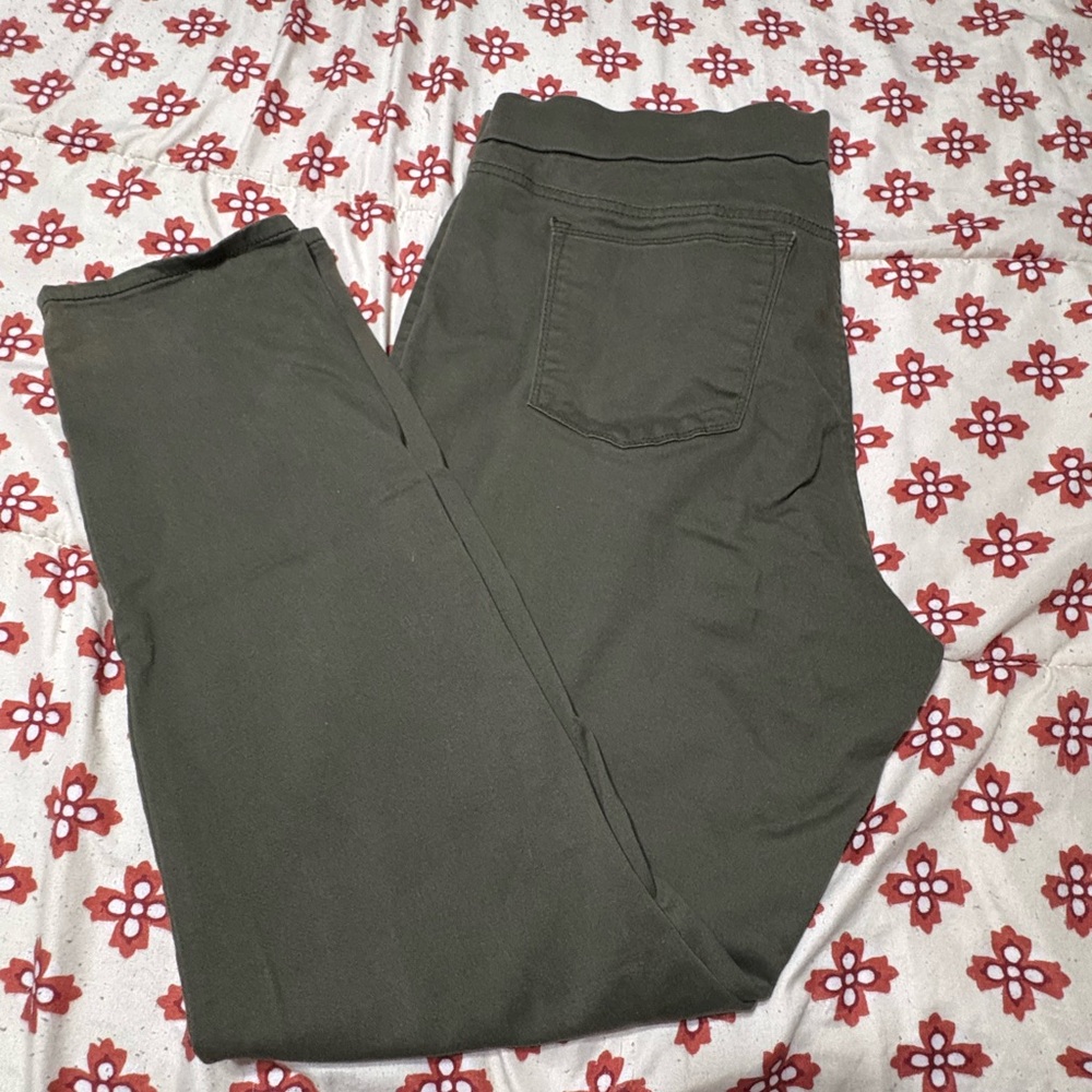 Gloria Vanderbilt Olive Green Jeans Jeggings